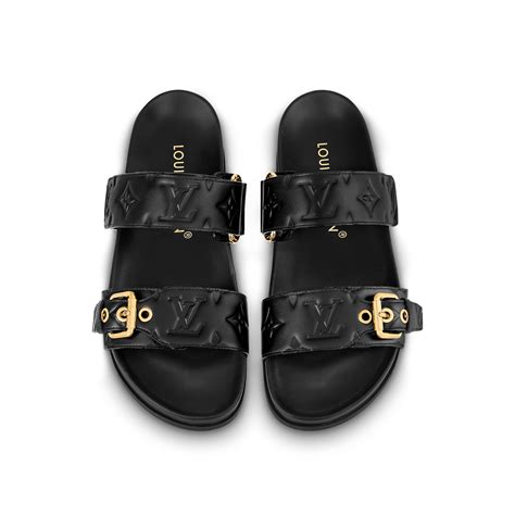 louis vuitton bom dia sandals|Bom Dia Flat Comfort Mule .